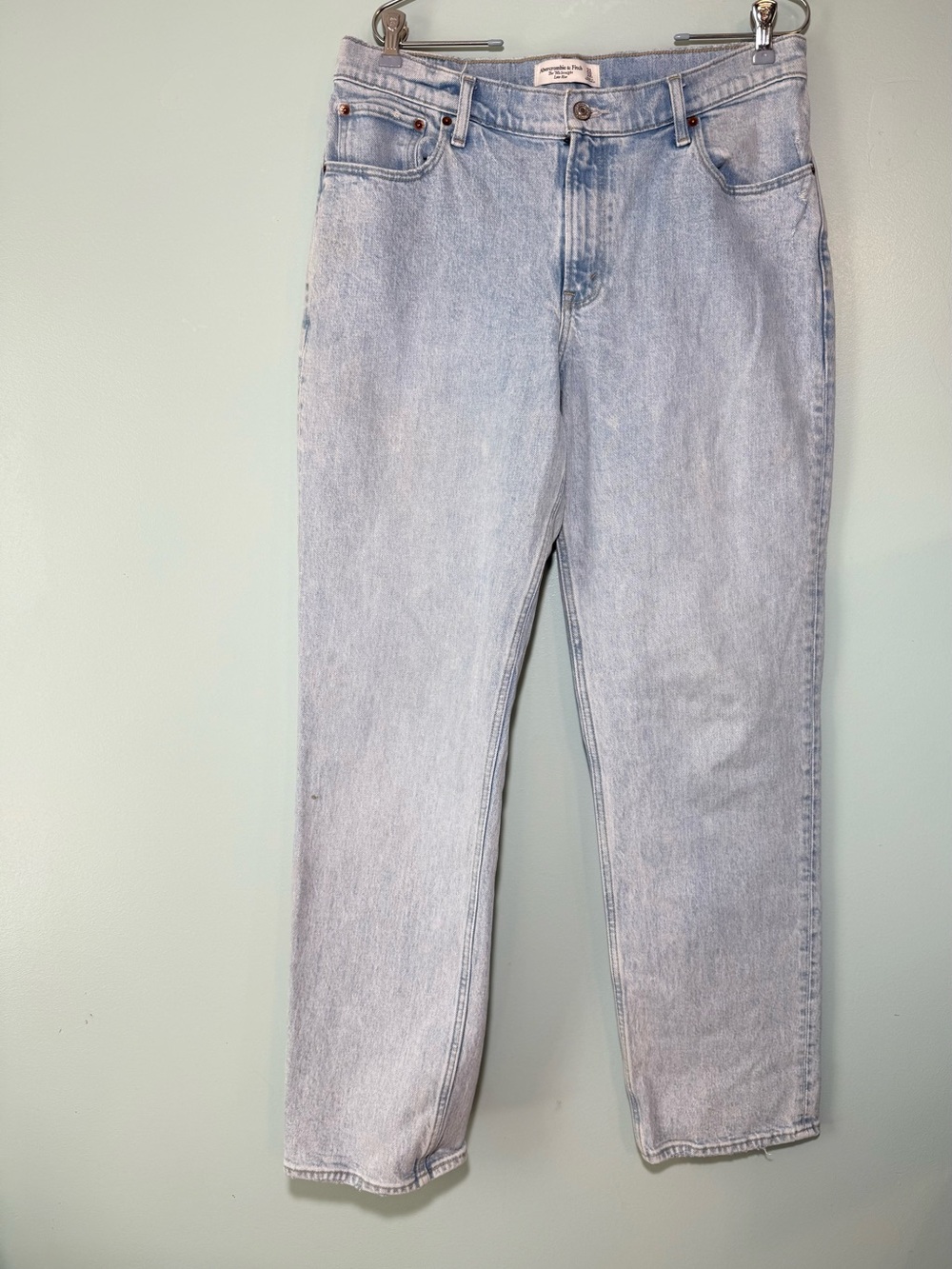 Light Wash Women's Jeans - Classic High-Rise Straight Leg